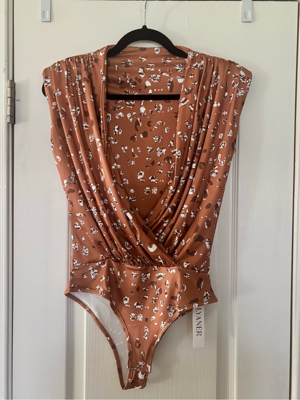 Lyaner | Orange Bodysuit | Small | NWT